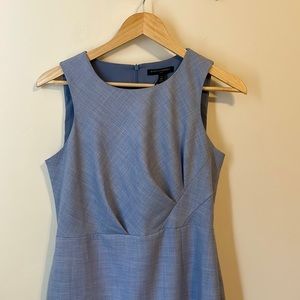 NWT Banana Republic Navy and white sleeveless shift dress